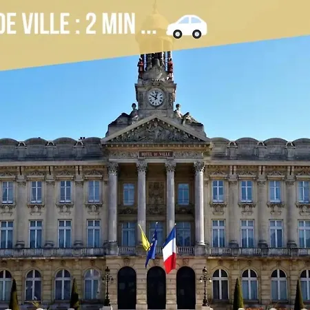 Livo Jade - Cozy - Centre-ville Daire Cambrai